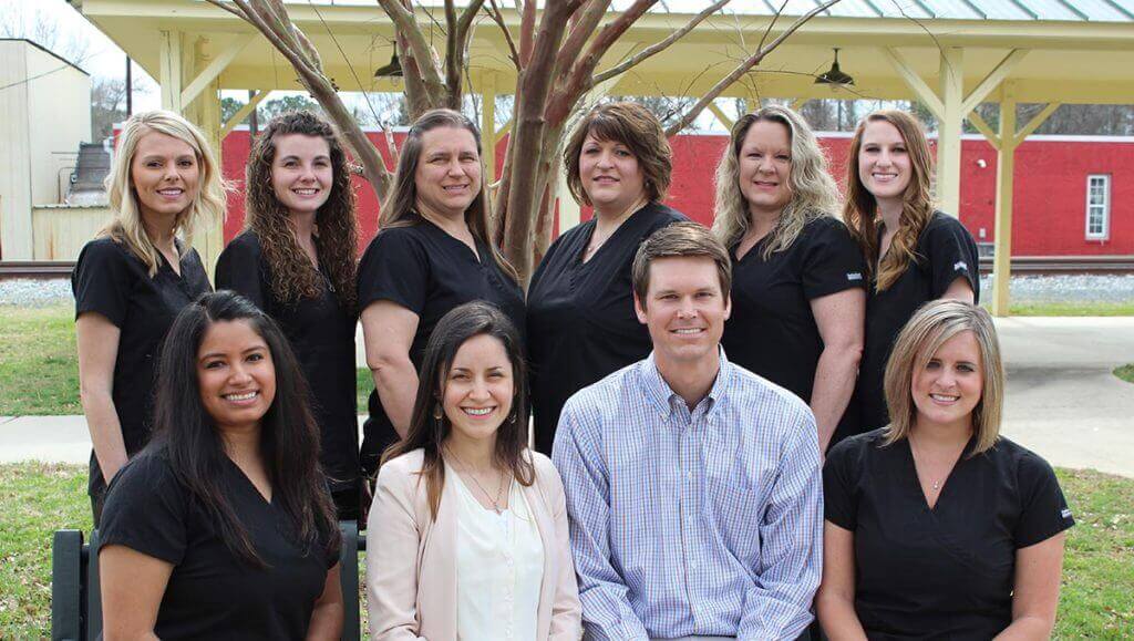 Oakboro family dentistry team welcome to office