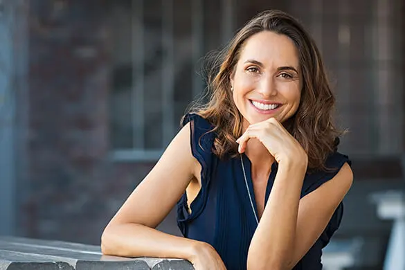 smiling woman