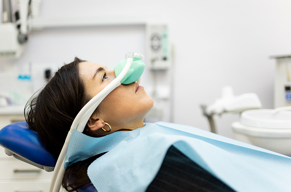 woman with sedation